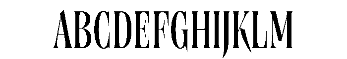 Brillante Condensed Regular Font UPPERCASE