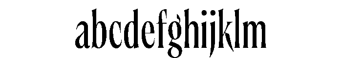 Brillante Condensed Regular FONT
