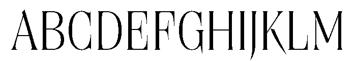 Brillante Light Font UPPERCASE