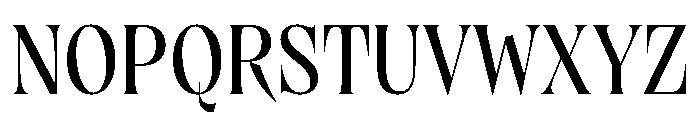 Brillante Regular Font UPPERCASE