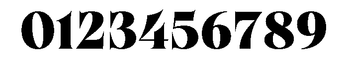 Brillante Wide Black Font OTHER CHARS