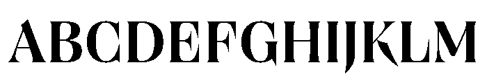 Brillante Wide Bold Font UPPERCASE