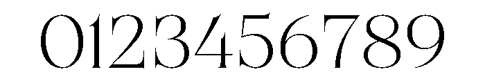 Brillante Wide Light Font OTHER CHARS
