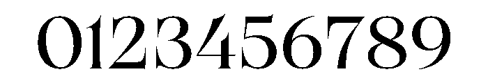 Brillante Wide Regular Font OTHER CHARS