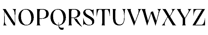 Brillante Wide Regular Font UPPERCASE