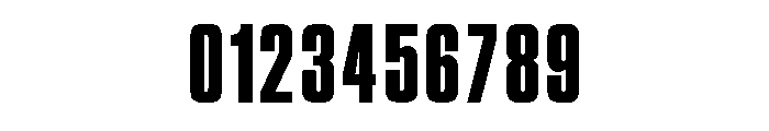 British Inserat Condensed Regular Font OTHER CHARS