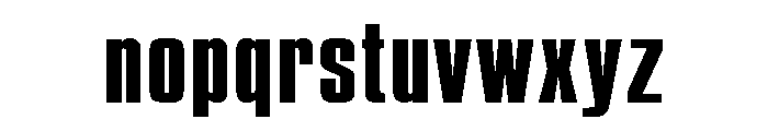 British Inserat Regular Font LOWERCASE