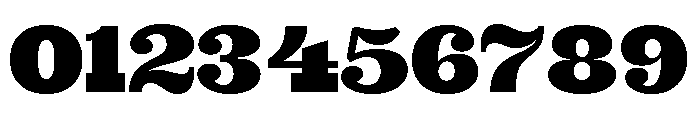 British Slab Black Font OTHER CHARS