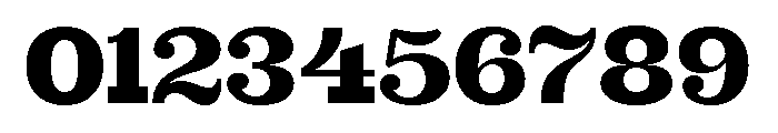 British Slab Bold Font OTHER CHARS