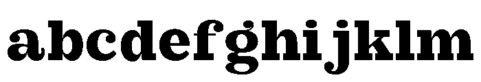 British Slab Bold FONT
