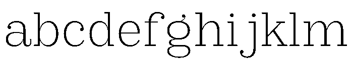 British Slab Light FONT