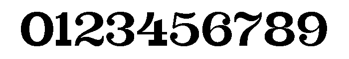 British Slab Medium Font OTHER CHARS