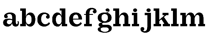 British Slab Medium FONT