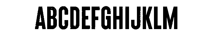 Brixton Lead Font UPPERCASE