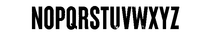 Brixton Lead Font LOWERCASE