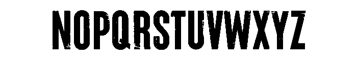 Brixton Wood Font UPPERCASE