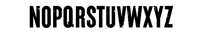 Brixton Wood Font LOWERCASE