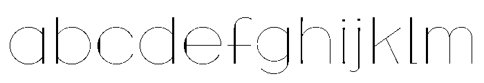 Broadacre Hairline 1 FONT