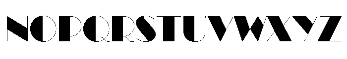 Broadacre Hairline 4 Font UPPERCASE
