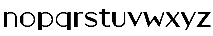 Broadacre Light 2 Font LOWERCASE