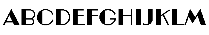 Broadacre Light 3 Font UPPERCASE