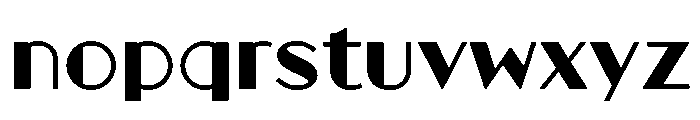 Broadacre Light 3 Font LOWERCASE