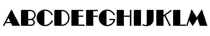 Broadacre Light 4 Font UPPERCASE