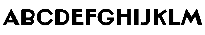 Broadacre Medium 2 Font UPPERCASE