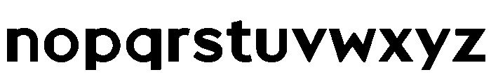 Broadacre Medium 2 Font LOWERCASE