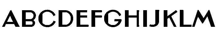 Broadacre Regular 2 Font UPPERCASE