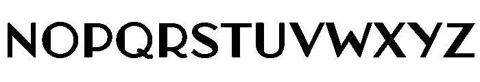 Broadacre Regular 2 Font UPPERCASE