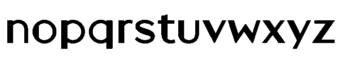 Broadacre Regular 2 Font LOWERCASE