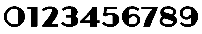 Broadacre Regular 3 Font OTHER CHARS