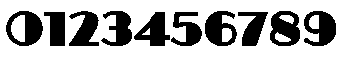 Broadacre Regular 4 Font OTHER CHARS