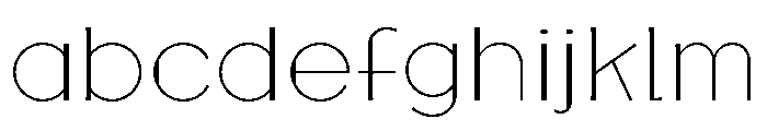 Broadacre Thin 1 FONT