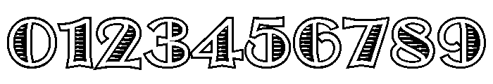 Broaduro Regular Font OTHER CHARS