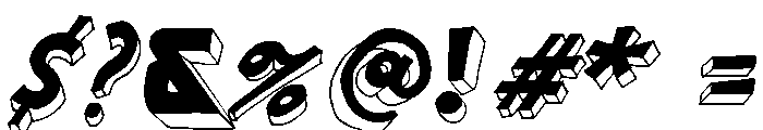 Broken Dreams Preview Font OTHER CHARS