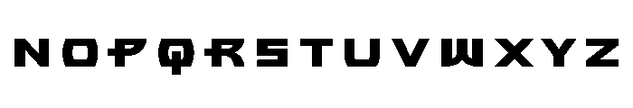 Bronzo Black Font LOWERCASE