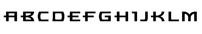 Bronzo Bold Font UPPERCASE
