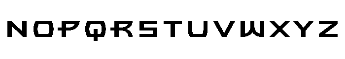 Bronzo Bold Font UPPERCASE