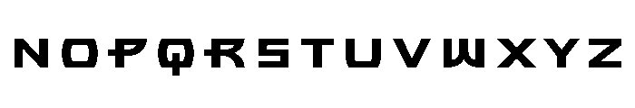 Bronzo Bold Font LOWERCASE