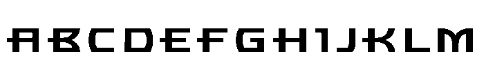 Bronzo Extra Bold Font UPPERCASE