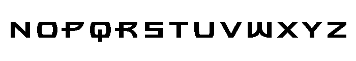 Bronzo Extra Bold Font UPPERCASE