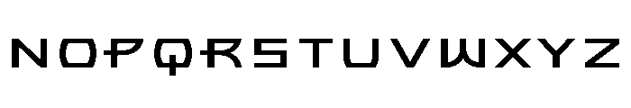 Bronzo Medium Font UPPERCASE