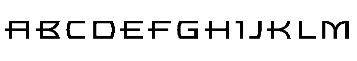 Bronzo Regular Font UPPERCASE