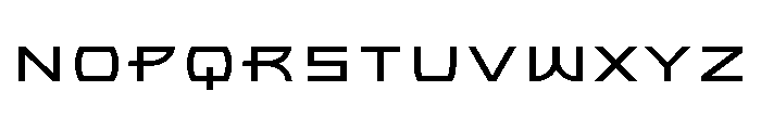 Bronzo Regular Font UPPERCASE