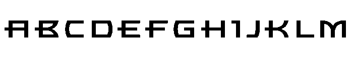 Bronzo Semi Bold Font UPPERCASE