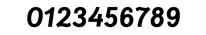 Brooklyn Heritage Script Bold Font OTHER CHARS