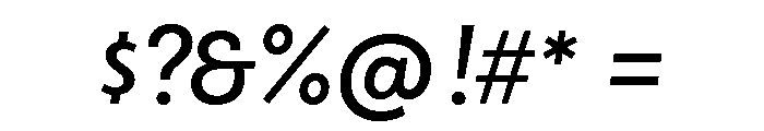 Brooklyn Heritage Script Semi Bold Font OTHER CHARS