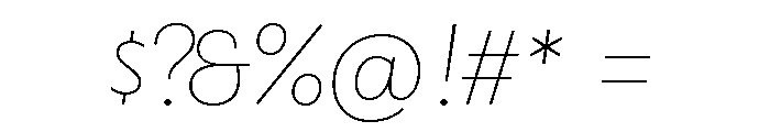 Brooklyn Heritage Script Font OTHER CHARS